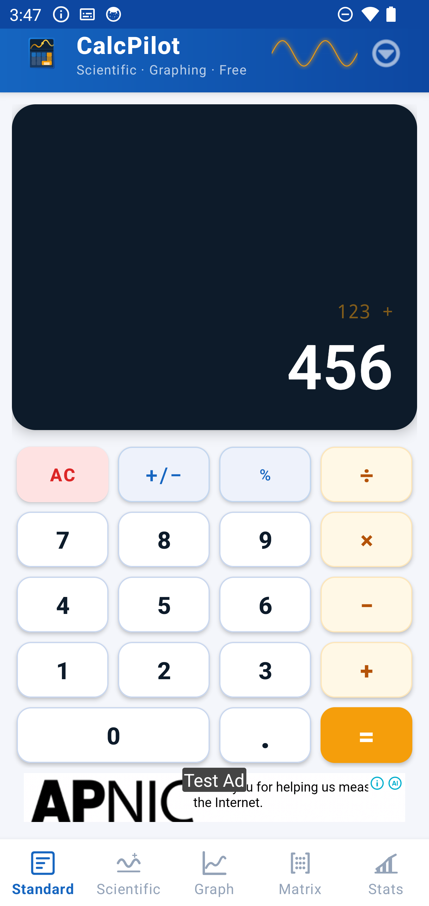 calcpilot screenshot 1
