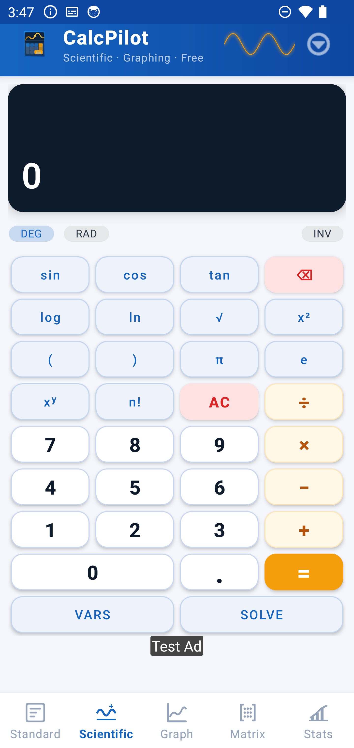 calcpilot screenshot 2