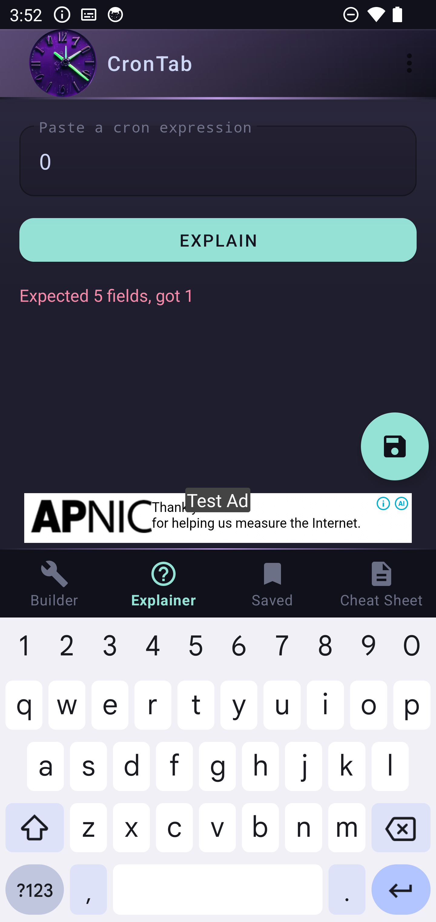 crontab screenshot 4