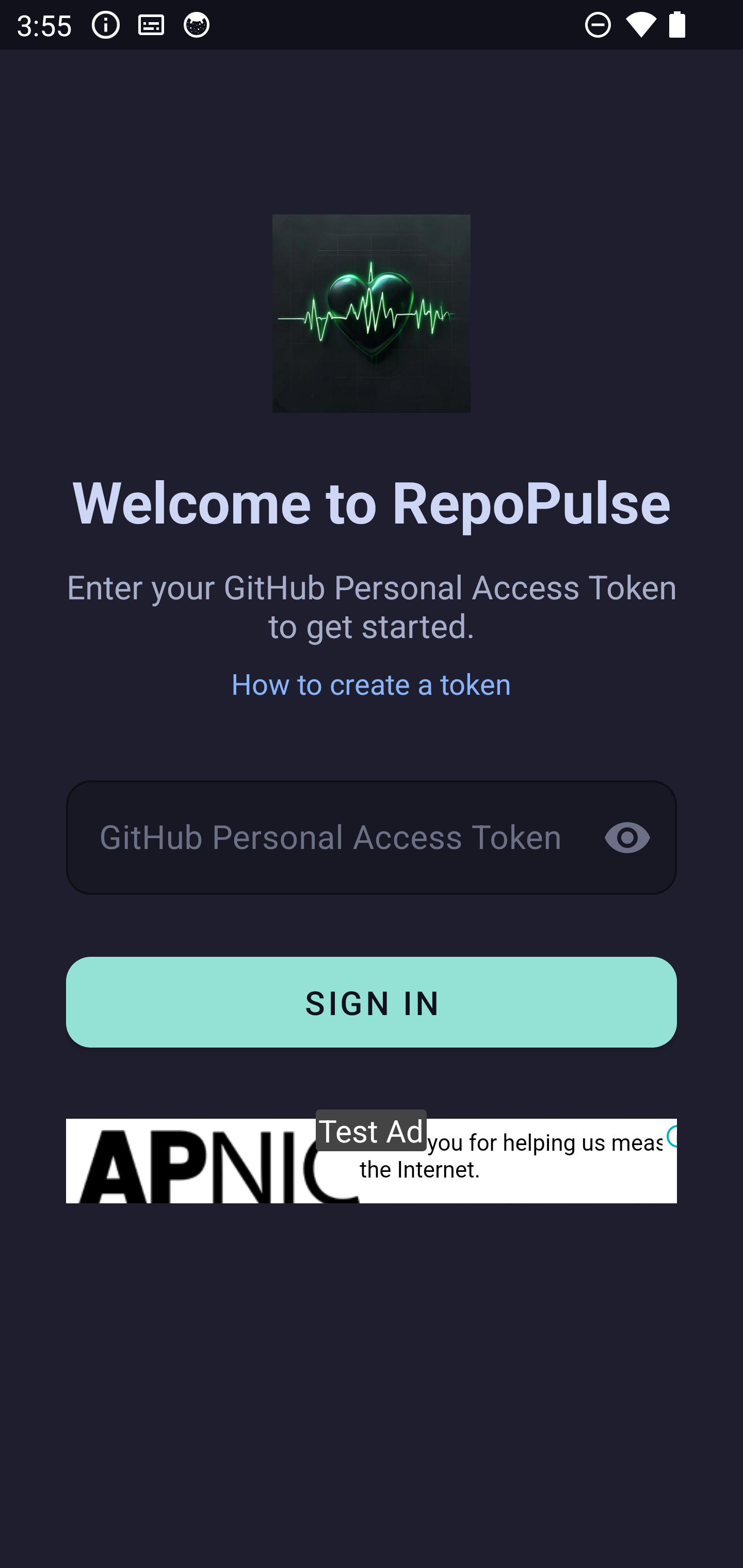 gitpulse screenshot 1