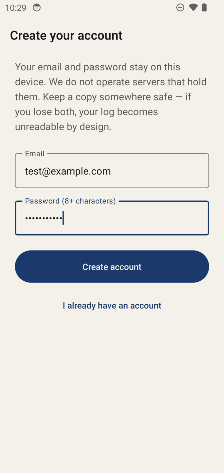 handofflog screenshot 4