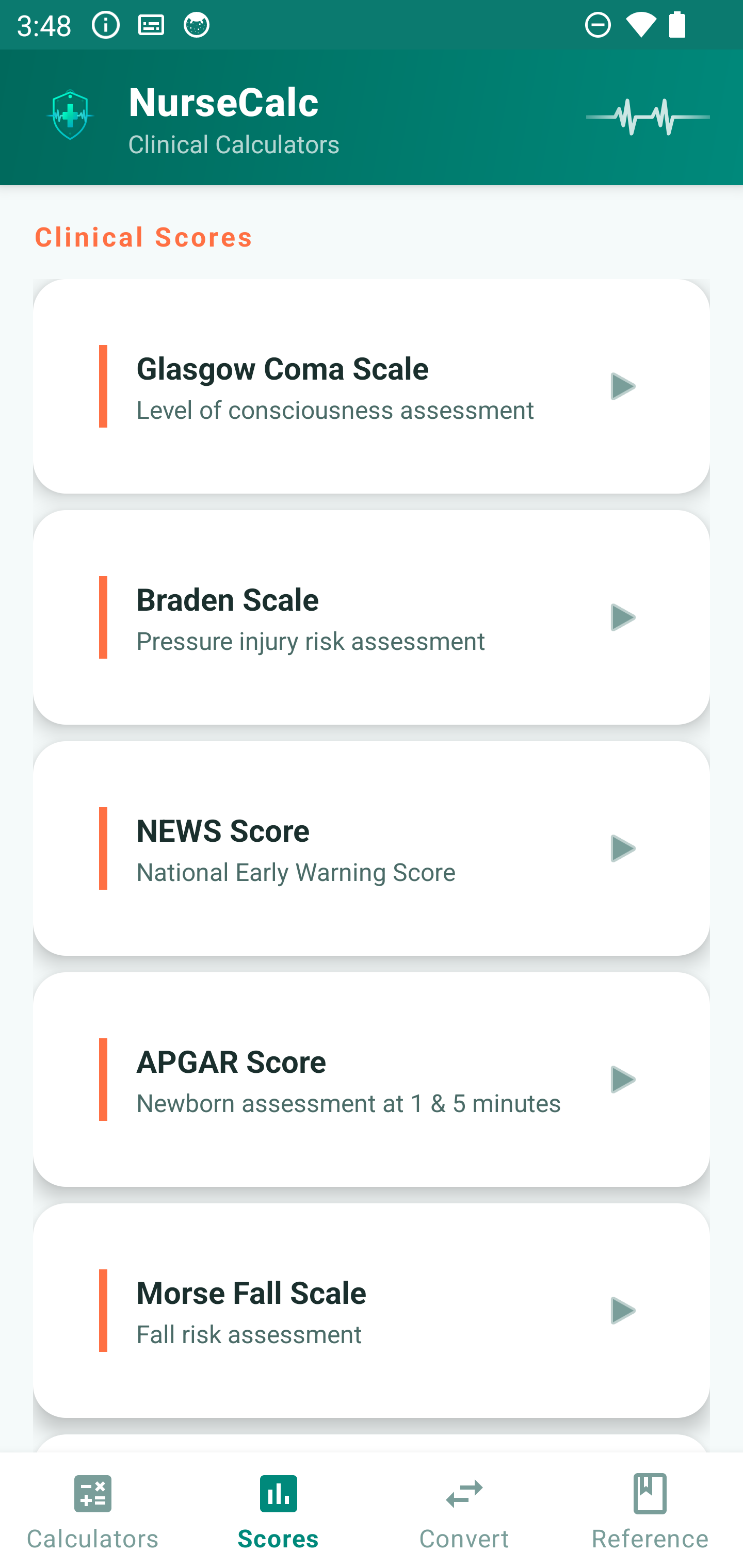 nursecalc screenshot 4