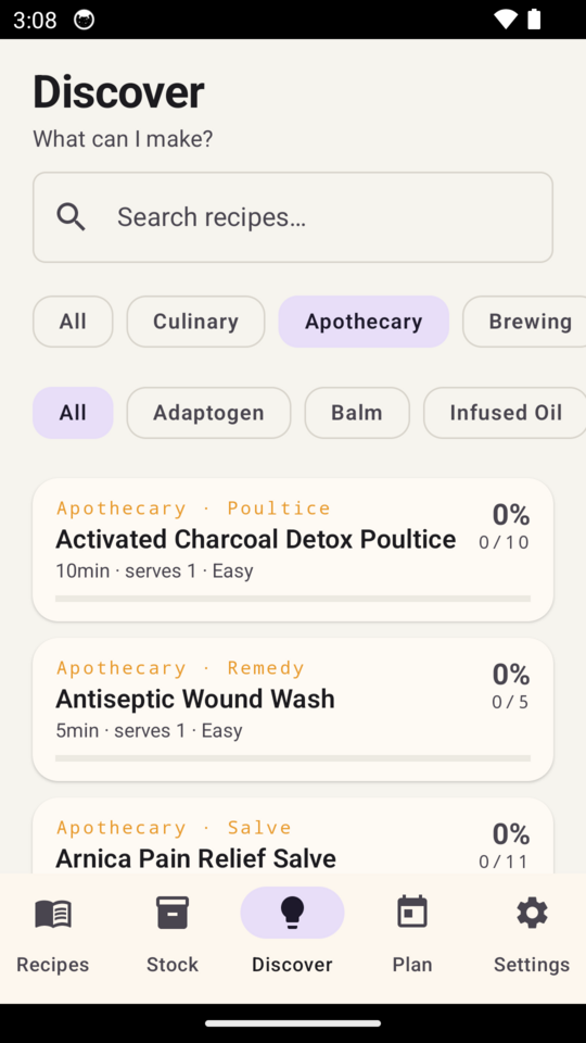 provisions screenshot 2