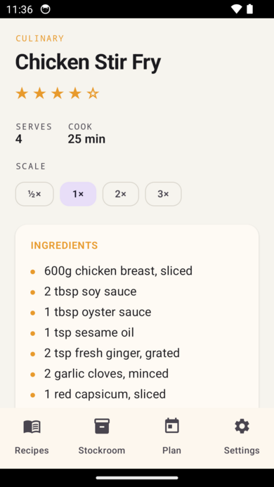 Recipe Detail