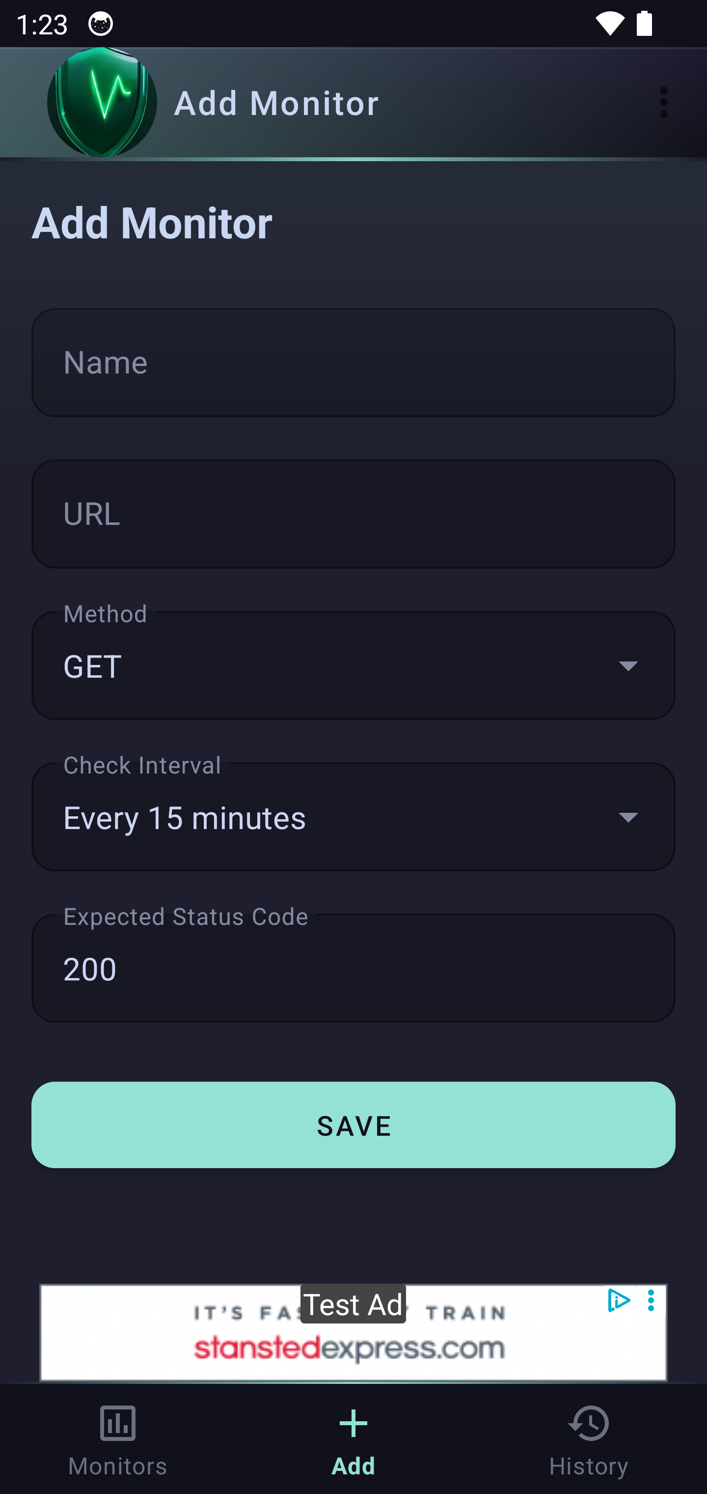 statusping screenshot 5