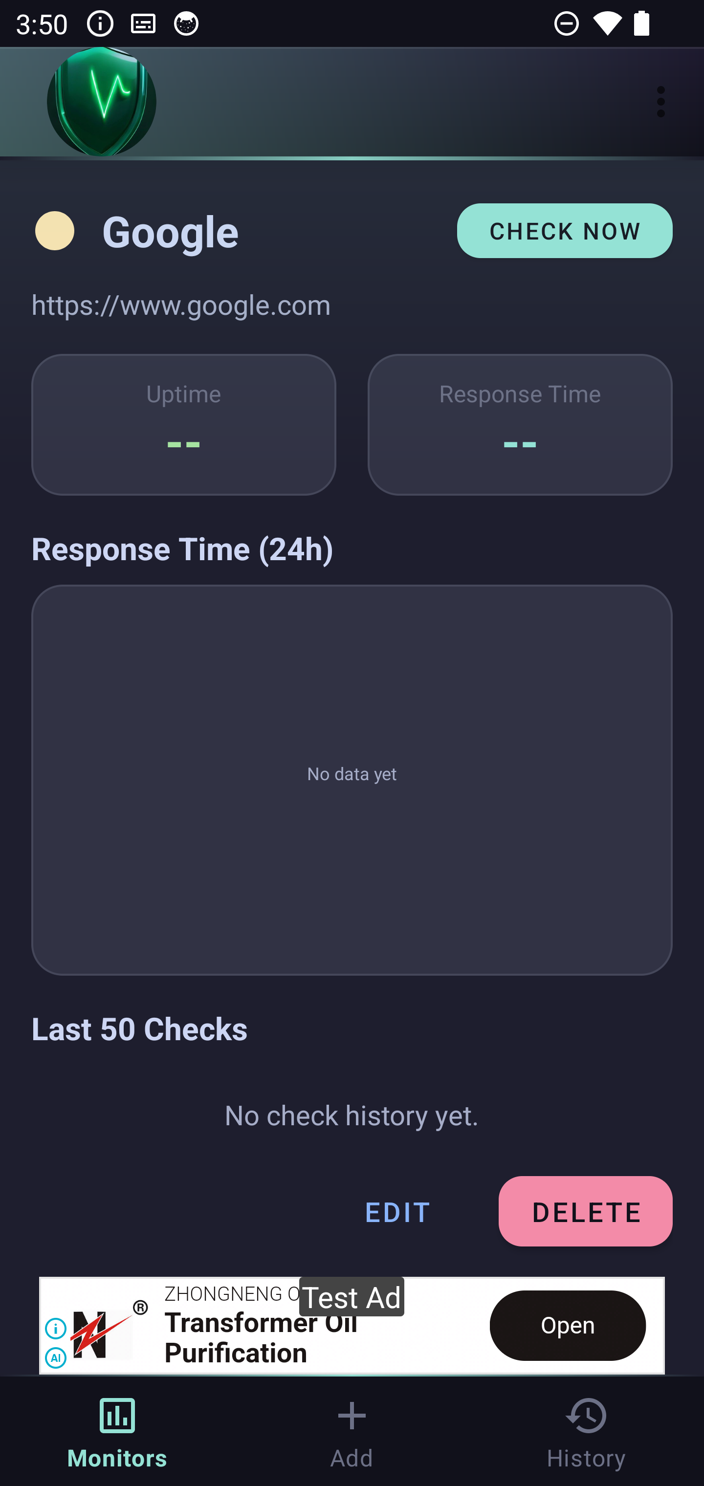 statusping screenshot 6
