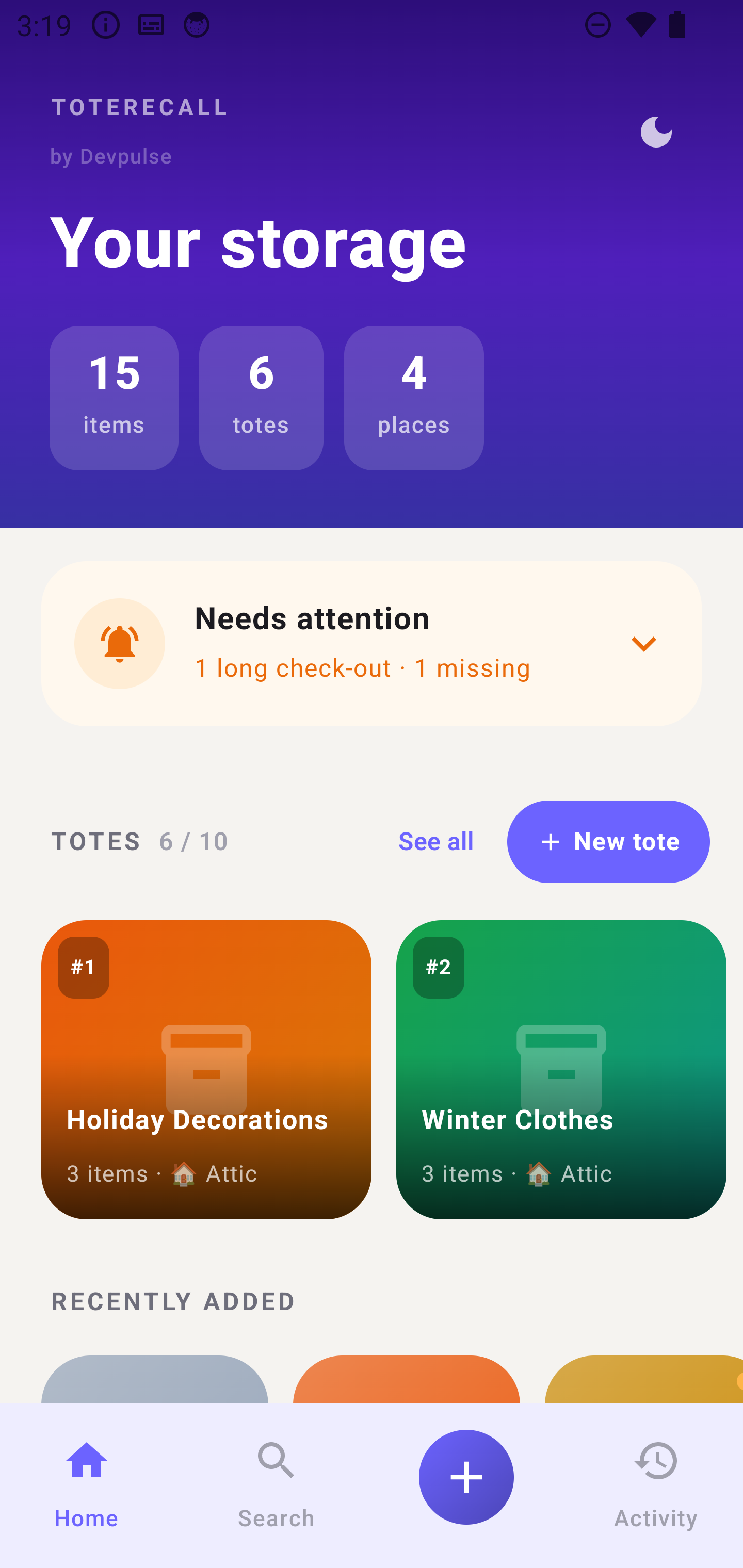 toterecall screenshot 1